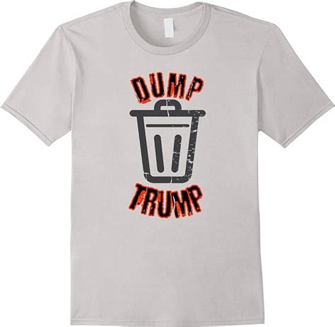 Amazon Com DUMP TRUMP Anti Trump Protest T Shirt Clothing