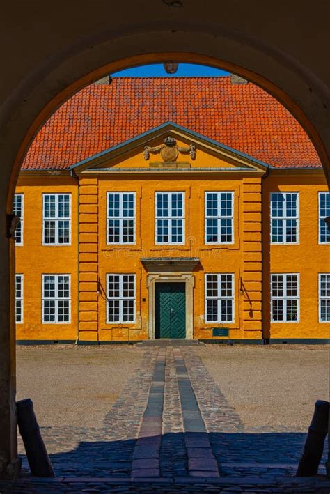 Royal Mansion In The Center Of Roskilde Denmark Stock Photo Image Of