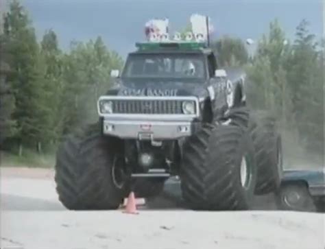 IMCDb.org: Custom Made Monster Truck bodied as Chevrolet in "There Goes