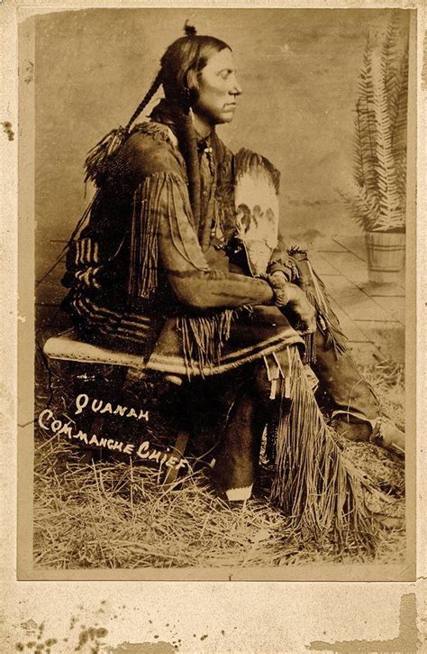 Quanah Parker ~1845 1911 Chief Of The Comanche Nation Americas Native People Quanah
