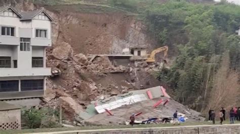 Landslide Kills Two In Sw Chinas Yunnan Cgtn