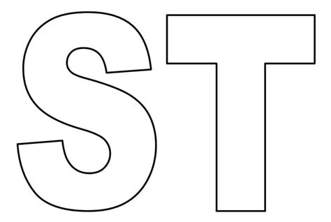 Letra S Para Imprimir Molde