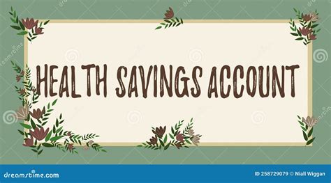 Text Caption Presenting Health Savings Account. Word for Users with