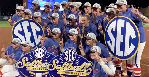 The official 2021 softball schedule for the university of west alabama tigers. Florida Gators Win 2nd-Straight SEC Tournament Title | Fanbuzz