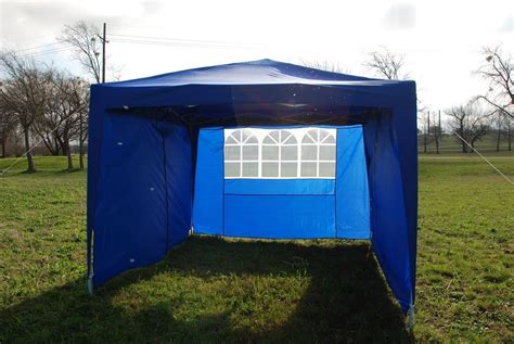 From simple house gatherings to community events. 10 x 10 Easy Pop Up Tent Canopy w/ 4 Sidewalls - 12 Colors