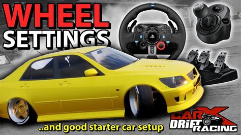 Carx Drift Racing Online G Steering Wheel Setup And Car Settings