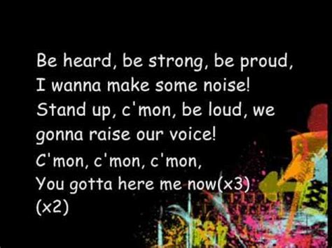 Here We Go Lemonade Mouth Lyrics - YouTube