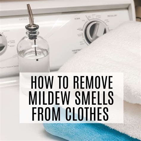 How To Remove Mildew Smell From Clothes And Towels Frugally Blonde