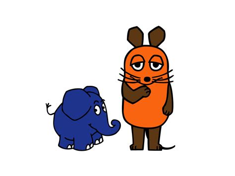 Alle bilder kannst du als pdf herunterladen., die sendung mit der maus, wdr, das erste. Maus und Elefant - w by rooot on DeviantArt