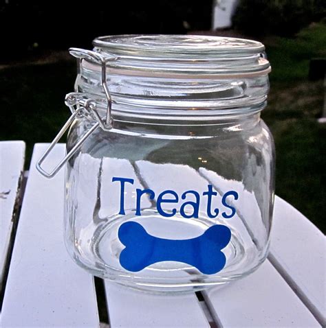 Personalized Dog Treat Jar New Colors Great T For Dog
