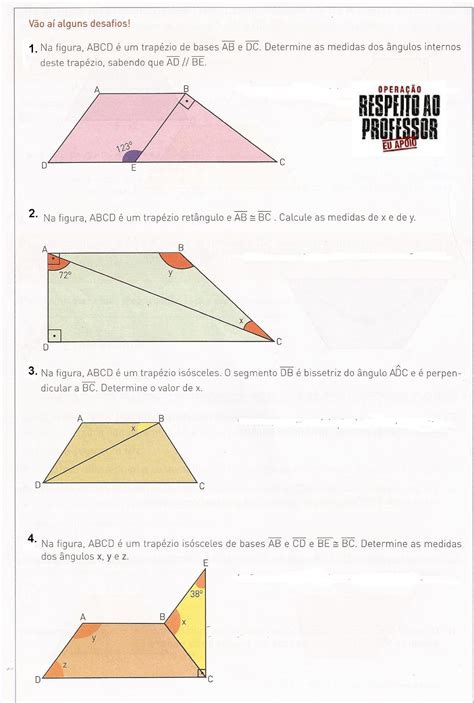 Geometria 6 Ano Exercícios Resolvidos