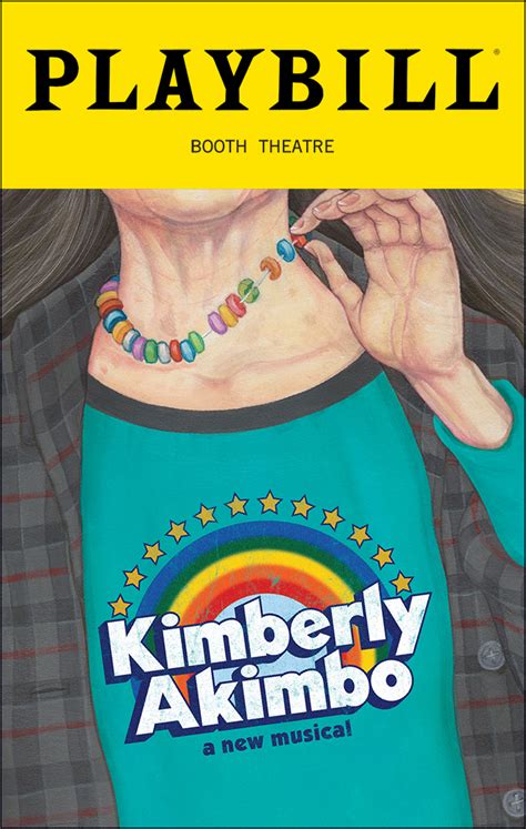 kimberly akimbo broadway booth theatre 2022 playbill