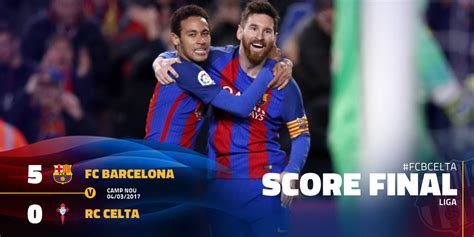 They left humbled, with their pride in tatters. Vidéo: Le Barça et Lionel Messi marchent sur Celta Vigo (5-0)