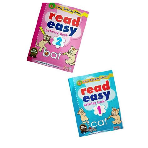 Buy Read Easy Activity Book 1 And 2 Buku Aktiviti Menulis Dan Latihan