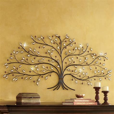 20 Metallic Tree Wall Art