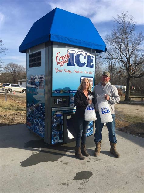 Im1000 Ice And Water Vending Machine Kooler Ice Vending Machines