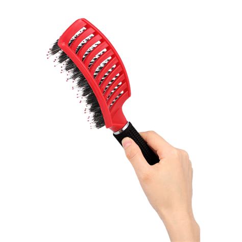 Pro Detangle Hairbrush Women Hair Scalp Massage Comb Dry And Wet Hair Brush For Hairdressing Salon