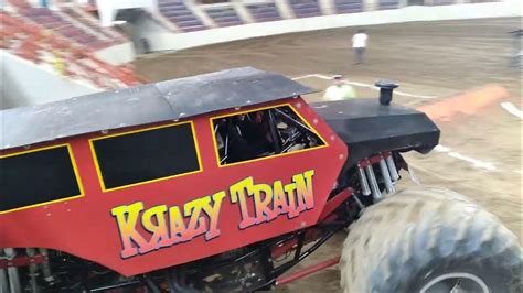 At A Show With Plane Krazy And Krazy Train Monster Truck Youtube