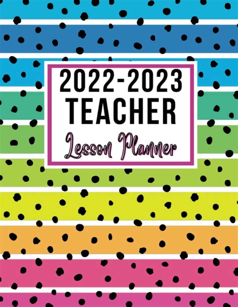 Buy Teacher Lesson Planner 2022 2023 Large Lesson Plan And Record Book