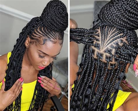 If you wear your curls natural, it will be easy to embrace texture. African Braids Hairstyles 2020 For Effortlessly Chic Ladies