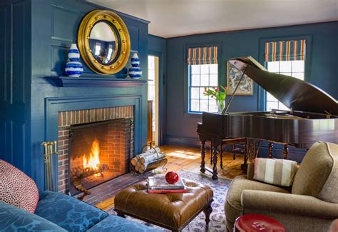 Probably not if the home is centuries old, but you'll have stories to tell! 18th Century Federal Farmhouse Library - Traditional ...