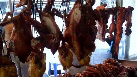 Asian Street Food Roasted Meat Street Food Youtube 2015 Youtube