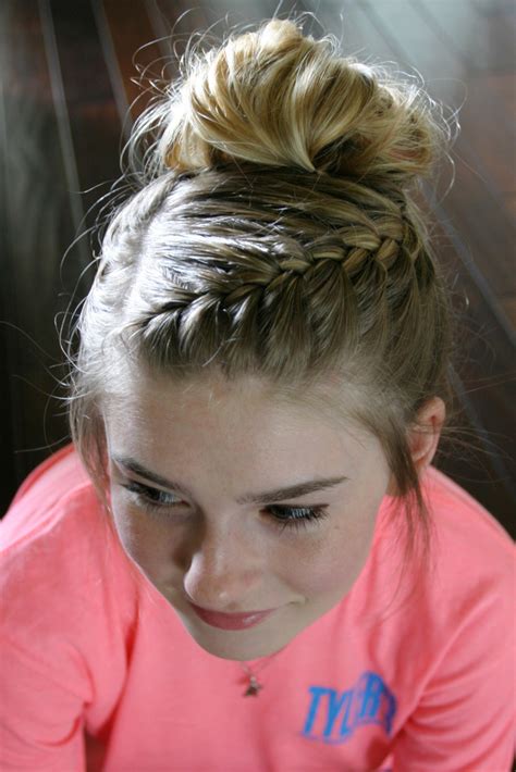 Messy Buns With Braid Sand Sun And Messy Buns