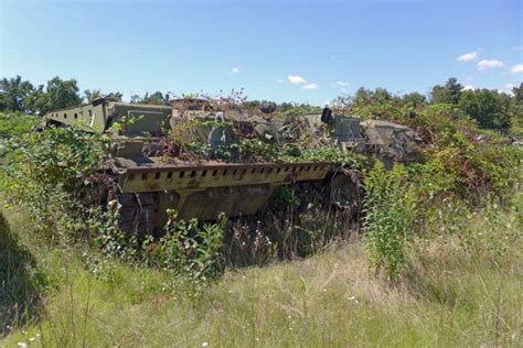 A Graveyard Of Mothballed Italian Army Tanks And Apcs Urban Ghosts
