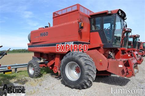 1986 Case Ih 1660 Combine For Sale