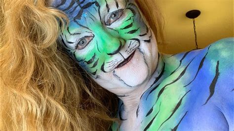 Tiger Body Paint Youtube