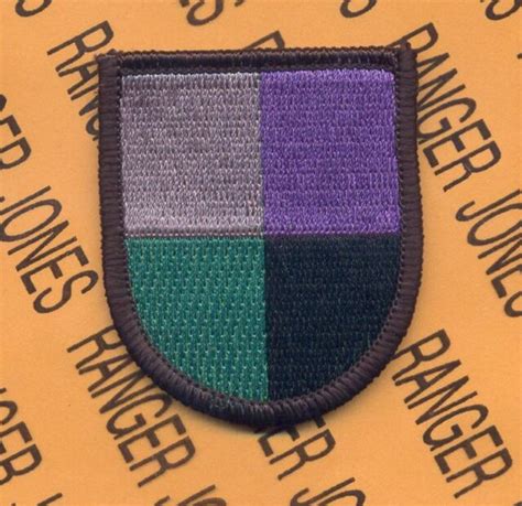 Usacapoc 91st Civil Affairs Bn Airborne Beret Flash Patch Type B Ebay