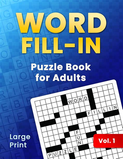 Word Fill In Puzzle Book Bonus Material