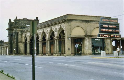 Union Station Travel By Rail Columbus Ohio 1969 Tumblr Pics