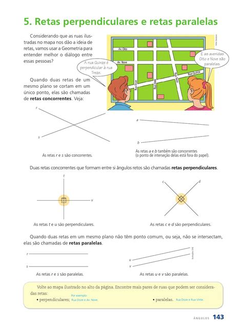 Retas Paralelas E Perpendiculares Exercícios 5o Ano Educa