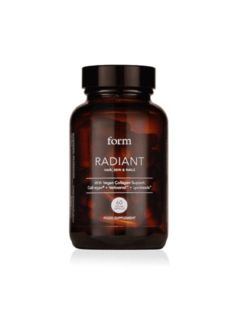 Radiant Beauty Supplement Form