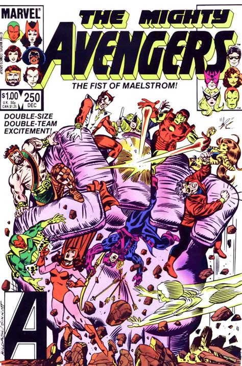 Marvel Comics Of The 1980s 1984 Avengers 250