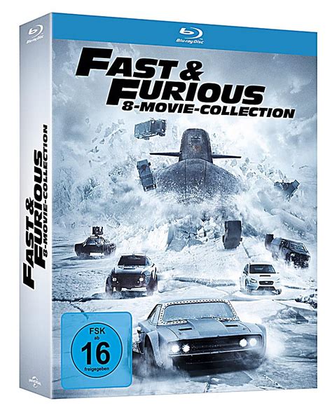 Fast 8 also stars vin diesel, dwayne johnson, michelle rodriguez, tyrese gibson, ludacris, jordana brewster, kurt russell, elsa pataky, nathalie a very funny and fulfilling sequel, that is approaching in terms of features to the science fiction cinema in its superheroic side. Fast & Furious - 8-Movie-Collection Blu-ray | Weltbild.de