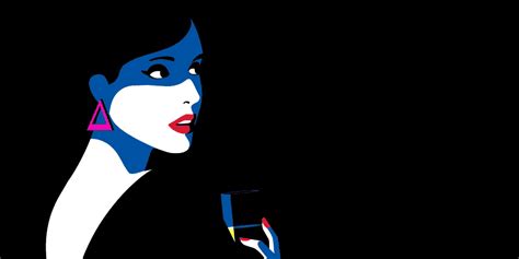Malika Favre Art Gif | Malika favre, Art, Portrait illustration