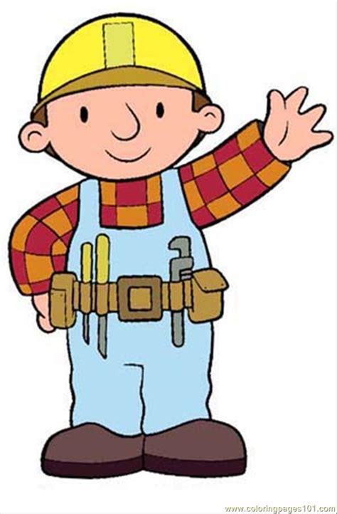 Bob the builder and his machine team are ready to tackle any project. Bobthebuilder Coloring Page - Free Bob the Builder ...