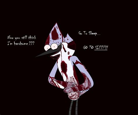 Creepy Mordecai By Foxycoon On Deviantart