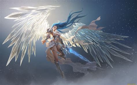 The creation of the snow angel is a simple process. Glacia, League Of Angels | League of angels, Angel ...