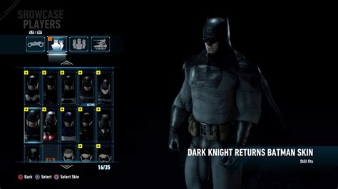 How Do I Access Skins I Unlocked In Batman Arkham Knight Dc Games