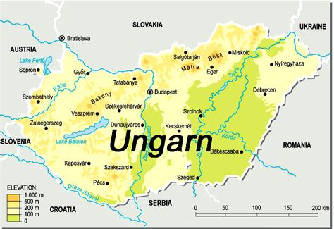 Karte von ungarn entdecken mit regierungsbezirken, städten, geschichte, geografie, kultur, bildung und andere wichtige karten von. Landkarte Ungarn