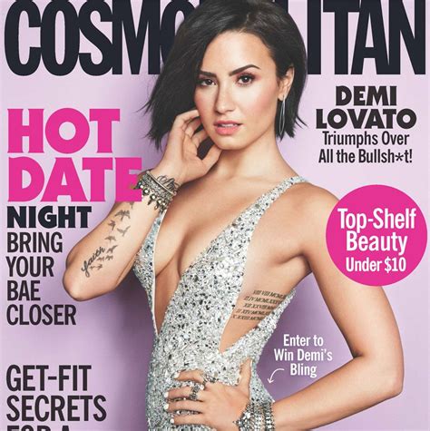 Demi Lovato Shows Off Her Smoking Hot Body On The Cover Of Cosmopolitan S September Issue