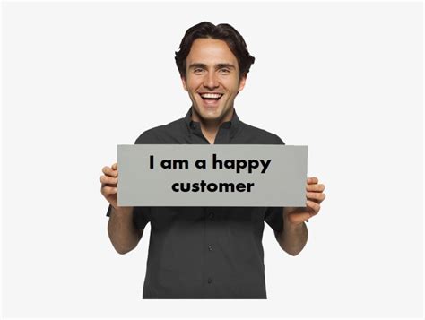 They Are Happy Happy Customer Transparent Png 458x549 Free
