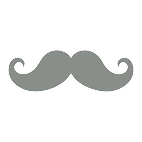 Download High Quality Mustache Clip Art Grey Transparent Png Images