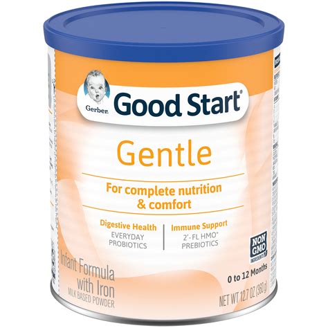 Gerber Good Start Gentlepro Non Gmo Powder Infant Formula Stage 1 12