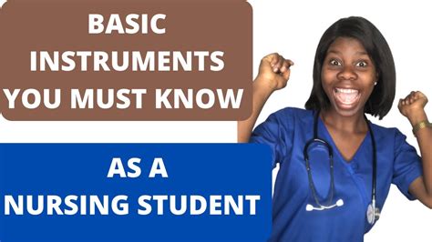 Basic Nursing Equipments Nursing Instruments Youtube