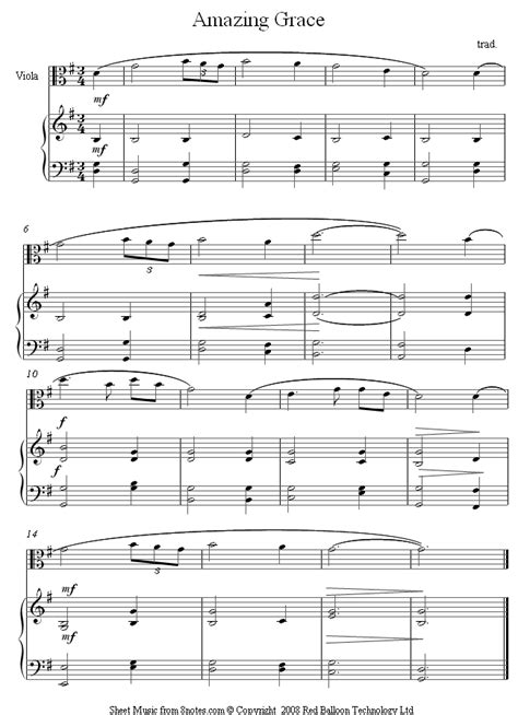 Amazing grace violin duet sheetmusic2print com. Amazing Grace- Viola Sheet Music | Noten, Bratsche, Geige
