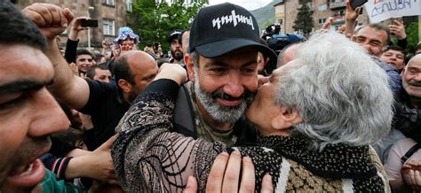 Why Armenia Velvet Revolution Won Without A Bullet Fired Bbc News